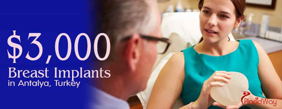 Cost of Breast Implants in Antalya, Turkey